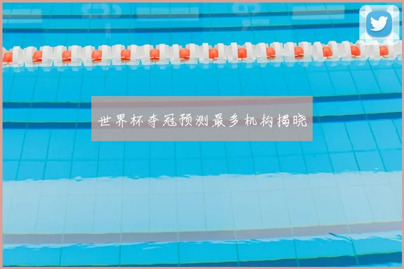 世界杯夺冠预测最多机构揭晓